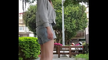 [Pseudogirl] Tingxuan Park hand punch, hot pants beautiful legs