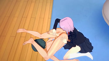 SSSS Gridman Hentai - Shinjo Akane x Utsumi Sho Hardsex - Japanese Asian Manga Anime Film Game Porn