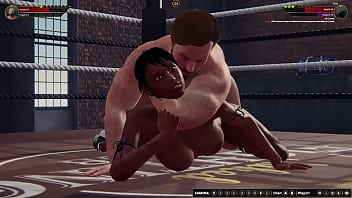 Ethan contre Dela (combattant nu 3D)
