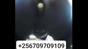 Ugandan bbw does anal with a cucumber , whatsapp 256709709109 for full videos