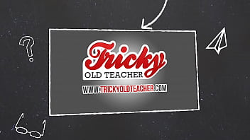 Tricky Old Teacher - Ginger chick seduces her college teacher
