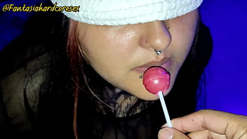 Guess the flavor with alison gonzalez lollipop or penis she decides to suck both of them without knowing it homemade pov in spanish