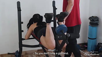 Sex in the gym in the neighorhood