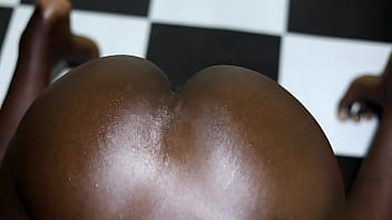 Watch How Ebony Slut Takes Anal Cock, Loads Of Cunt Poured Inside Her Ass Hole (POV)