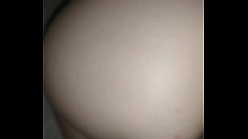 Cumping on wife's ass