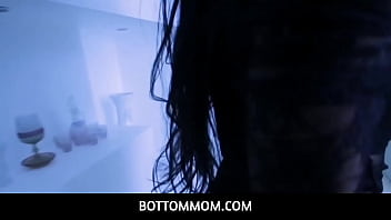 BottomMom - Hot stepmom goes on top of her stepsons young cock