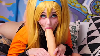 Naruto girl gets G spot stimulation and cums by Purple Bitch