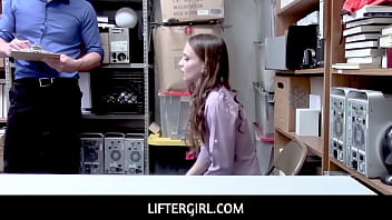 LifterGirl - LP Officer Mike Mancin doggy fuck Izzy Lush tight pussy from behind