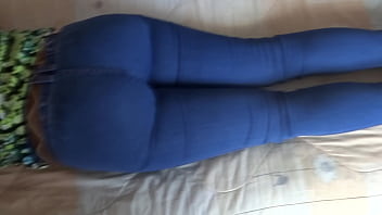 I love showing off my big ass with the jean on and the jean down, in panties, before they cum on it