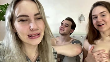 Married couple found a girl on Tinder for fucking