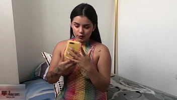 Beautiful Latina fucks her stepson since her husband left her with a fever