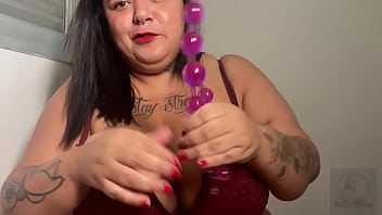 Probando mis juguetes anales para ti - Mary Jhuana