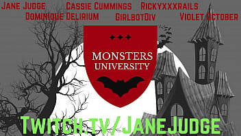 Monsters University Episodio 5 6 con Jane Judge, Dominique Delerium, Girlbot Div, Cassie Cummings, Violet October e RickyxxxRails