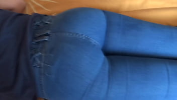 Compilation-Beautiful 58 year old stepmom showing off her big ass with jean on and jean down