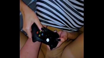 I fuck my gamer friend while she teaches me how to play video games