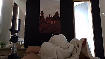 She asks me to put the sheet on so she can fuck her pussy missionary, I make love to her romantically because she is very sexy, a hot rich couple end up having romantic sex in a motel under the blanket
