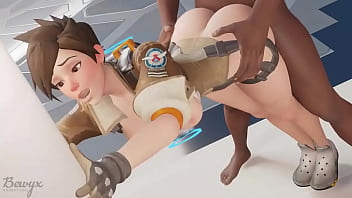 Tracer being fucked from behind