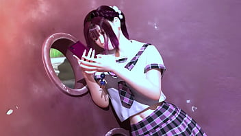 Beautiful student in a sewer -Hentai 3d 16
