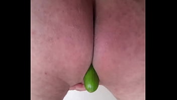 Gay anal cucumber.