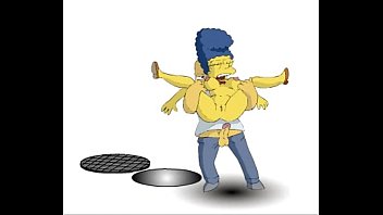 The Simpsons : homer and marge Fuck xxx