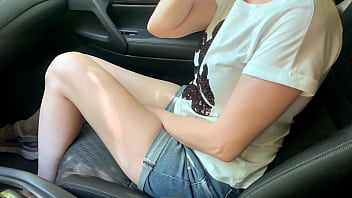 Stepdad Caught StepDaughter Masturbating in Car and Fucked Her Tight Pussy - Amateur Russian with Dialogue