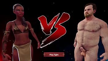 Ethan contro Amanda II (combattente nudo 3D)