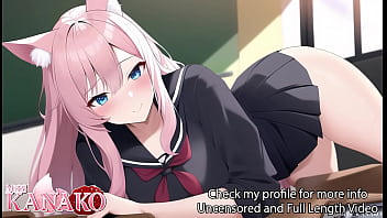 [ASMR Audio & Video] I need to stay after for SEX ED class.... Won't you help me STUDY, I need someone to practice with..... SEXY CATGIRL AUDIO