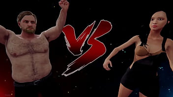 Ethan contro Aurora II (combattente nudo 3D)
