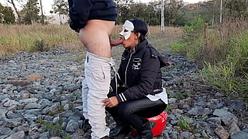 I love it when he takes me out to fuck my ass