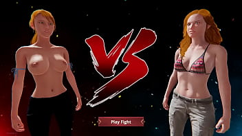 Ginny contre Chelci (Naked Fighter 3D)