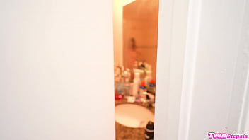 Petite Slutty Stepsis Catches Her Stepbro Spying on Her In The Shower - Renee Rose Johnny Love