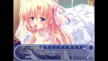 [Bosom Eroge] Marie.6 Even the elder (Marie's grandmother) approves of the lovey-dovey sex on the eve of the formal wedding *FD2 END