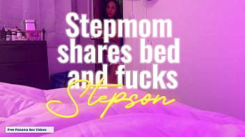 Kostenlose Sexvideos aus Panama. Stiefmutter teilt Bett und fickt Stiefsohn
