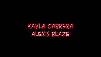 Kayla Carrera Schools Alexis Blaze In Taking Cock
