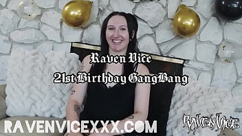 Raven Vice 21st Birthday GangBang