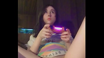 Artist CasyTay playing videogames