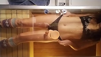 Fóllame duro en una sauna pública