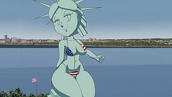 Statua della Libertà - Tansau (Animazione porno, 18)