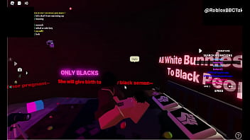 Racist White Fag Gets Fucked By Black Cock In Roblox