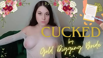 Cucked dalla sposa cercatrice d'oro