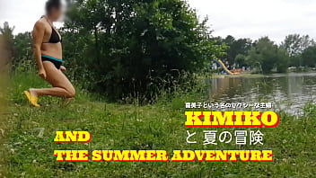 Milf Brunette Kimiko and Sexual Entertainment In Summer Camping - Sex Tape