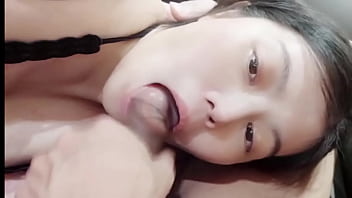 Girlfriend-style service system! Extreme deepthroat with tongue and semen - throat sex/throat sucking/throat clamp/throat bulge/vomiting sound slamming/multiple positions/face fuck with snot and tears/throat stretched with fingers [human photo vs. origina