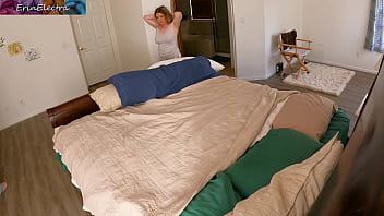 Stepmom shares bed with stepson to make room for the cousins