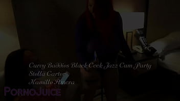 Фигуристые злодеи, джазовая вечеринка со спермой на черный член с Камиллой Амора и Стеллой Картер в главных ролях