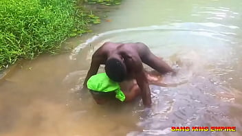 AFRICAN PASTOR FUCK MEMBER IN THE RIVER DURING BAPTISM TO RENEWED HIS ANOINTING POWER - Video Leaked On Pornsite