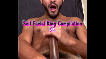 Self Facial King Cumpilation #5