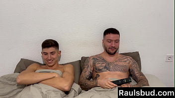 Young Latina receives a painful double penetration from Rauls Bud and Brady Bud