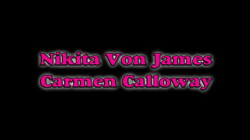 Nikita Von James se folla a Carmen Callaway para hacerla olvidar a su novio