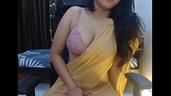 Indian Bipasha bhabhi teasing with her big boobs in Pink Bra Telegram Id - @anvi 1212