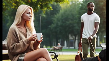 Betrügende weiße Frau trifft schwarzen Mann im Park Audio Story BBC